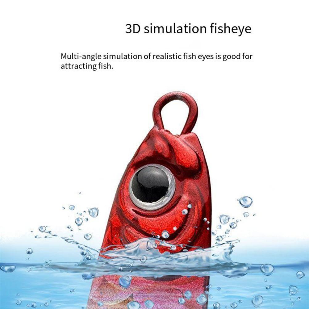 Набор воблеров для рыбалки с 3D глазами Эффективный рыболовный инструмент