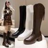 Small Thick-soled Boots Women's Autumn New Models, But Knee-high Knight Boots Long Boots Women's Autumn and Winter Boots