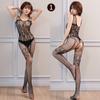 Plus Size Sexy Xxxxl Fishnet Bodysuit Costume Women Bodystocking Lingerie for Woman Underwear Body Suit Open Bra Transparent