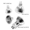 Галогенная лампа Quartz GU10 MR11/MR16, 35 Вт/50 Вт, теплый белый свет, вольфрамовый прожектор, низкое напряжение