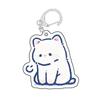 Акриловый вздыхающий брелок для ключей с животным Котенок Панда Брелок Курица Вздыхающий Подвеска Кот Унисекс
