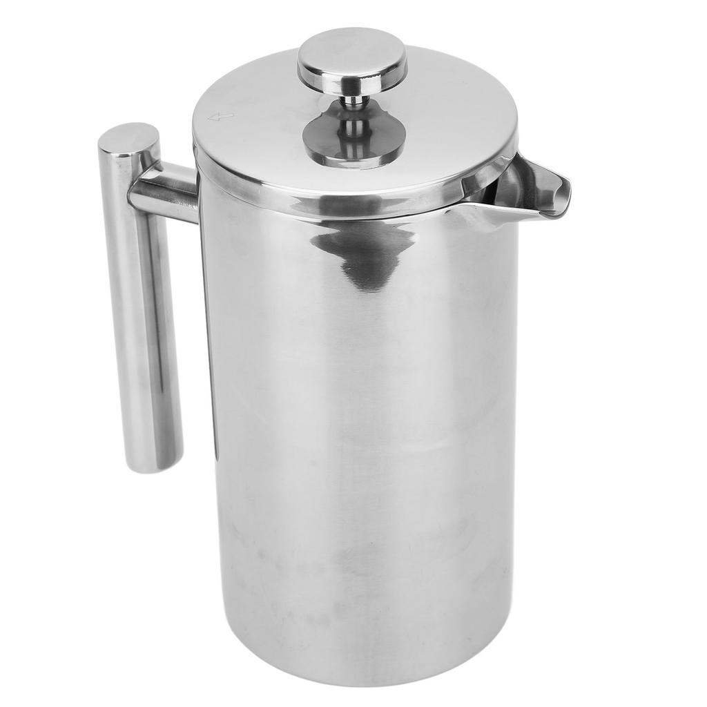 1000ml French Press Coffee Maker with Filter 304 Stainless Steel Double Insulated French Press