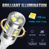 2шт W16W LED T15 Светодиодные лампы Автомобильные фонари Резервные фонари заднего хода Canbus без ошибок T16 921 912 Светодиодный стоп-сигнал Стоп-сигнал Задний фонарь Белый Красный Желтый 12 В