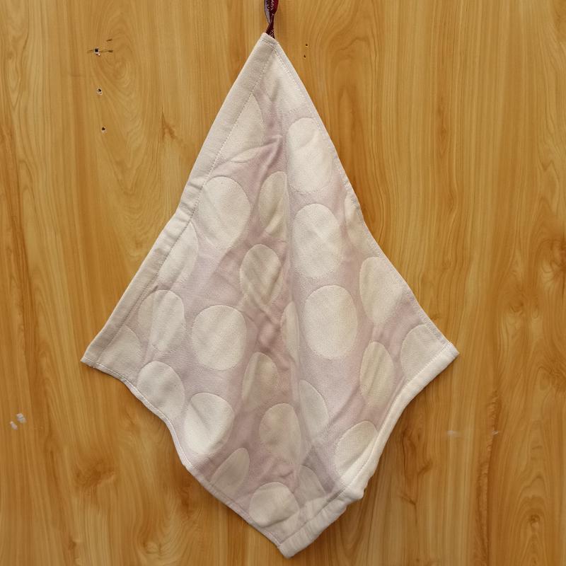 Трехслойное хлопковое муслиновое полотенце/слюнявчик: Женский маленький, слюнявчик для младенца, 26x26см, полотенце для детского сада