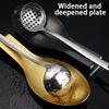 Large Stainless Steel Spoon Holder Heat Resistant Stable Base for Cooking Coffee Table Kitchen