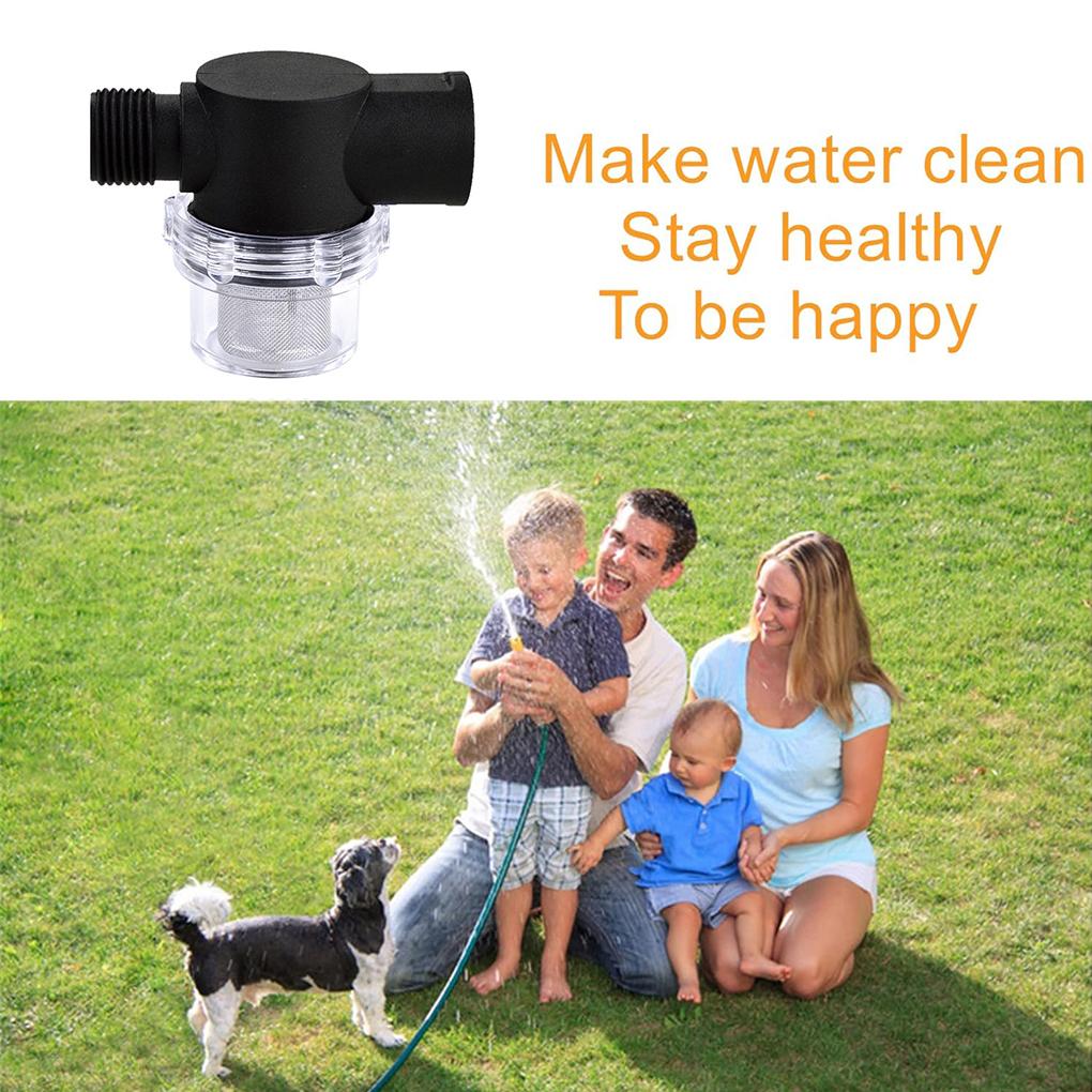 2шт 1/2-дюймовый фильтр для водяного насоса с накручивающейся трубой Npsm на входе/выходе с сетчатым фильтром из нержавеющей стали 50 ячеек для морского автофургона