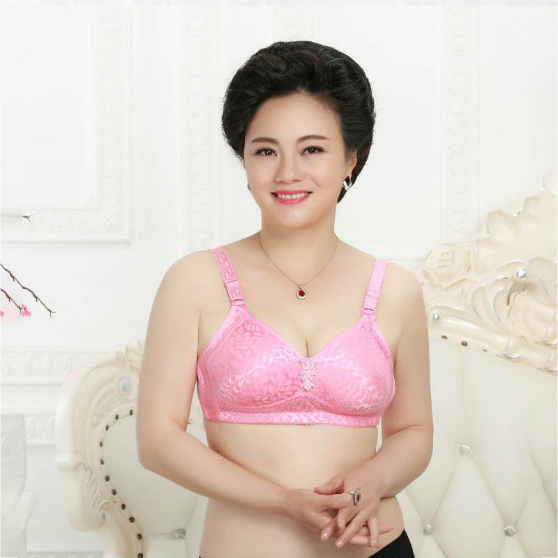 Женское трехбортное нижнее белье больших размеров без стального кольца, легкий и дышащий хлопковый тонкий бюстгальтер пуш-ап
