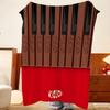 Еда K-KitKat Плед из фланели, легкий, уютный, прочный, моющийся, милый, классный