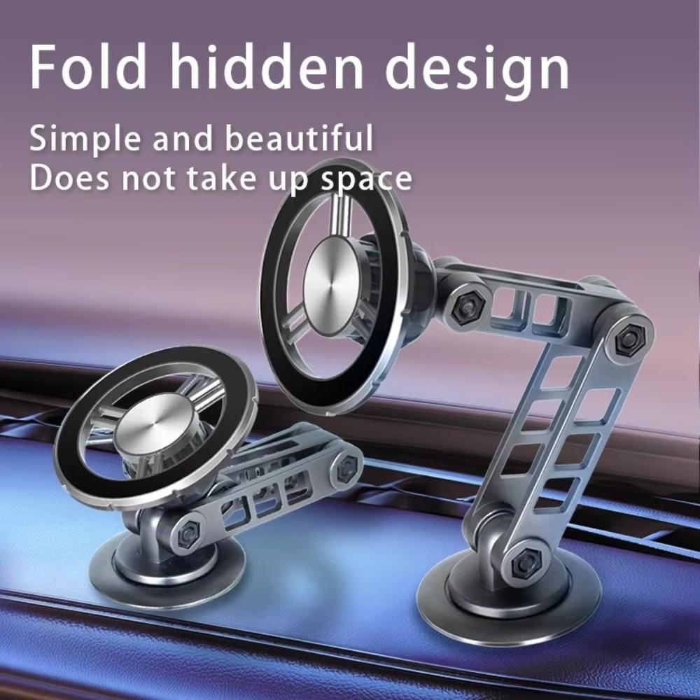360° Rotation Car Cell Phone Holder Folding Smartphones Support Bracket Instrument Desk