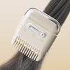 Многофункциональная расческа-триммер для волос с 3 регулируемыми настройками, 2-в-1, портативная, для путешествий, двусторонняя, для челки, бровей