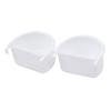 2Pcs Hanging Feeder Cup for Birds, Food Tray for Bird Cage Accessories