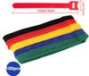 Releasable Cable Ties Durable and Soft Nylon Strap Reusable Velcro Cable Ties Organizer Tool Velcro Self-Adhesive Tapes