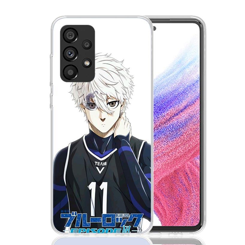 Blue Lock Nagi Seishiro Phone Case for Samsung Galaxy A52 A51 A50S A12 A22 A32 A72 A10S A30S A31 A71 Note 20 Ultra 10 Plus S10 G