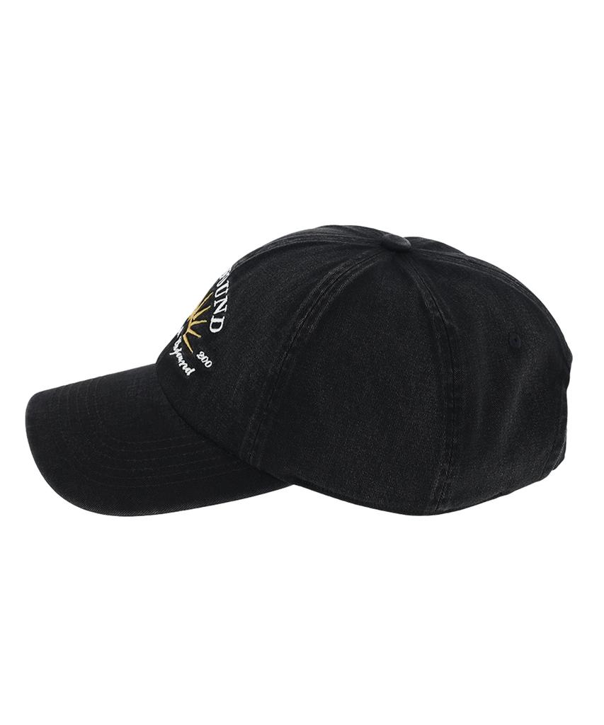 Кепка-солнцезащитный мяч Nonpaundeu Washed Buffering Sun Ball Cap [Вымытый черный]