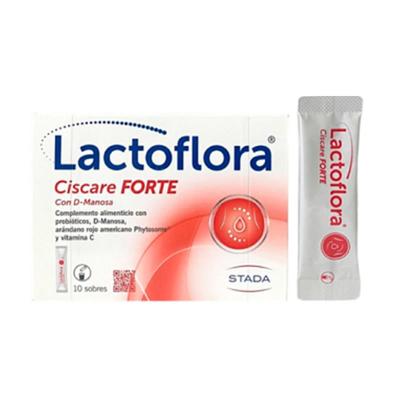 Lactoflora Ciscare Forte 10 пакетиков с D-маннозой и пробиотиками
