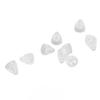 10pcs Sound Aids Domes for Minifit Anti Static Reusable Single Layer Silicone Open Vented Earplug Re