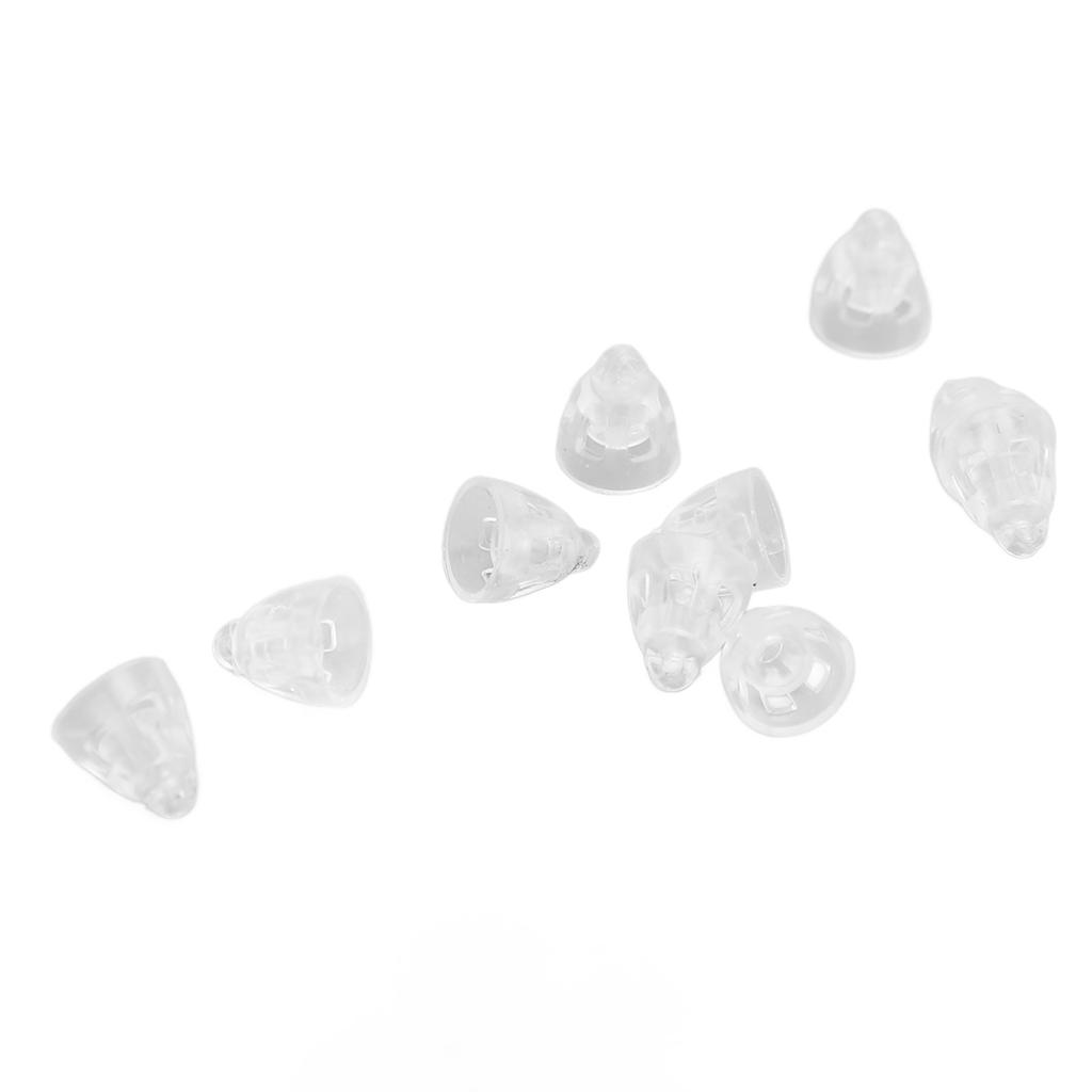 10pcs Sound Aids Domes for Minifit Anti Static Reusable Single Layer Silicone Open Vented Earplug Re