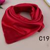 Pure Silk Scarf Female Occupation In Autumn and Winter Dance Small Decorative Scarves
