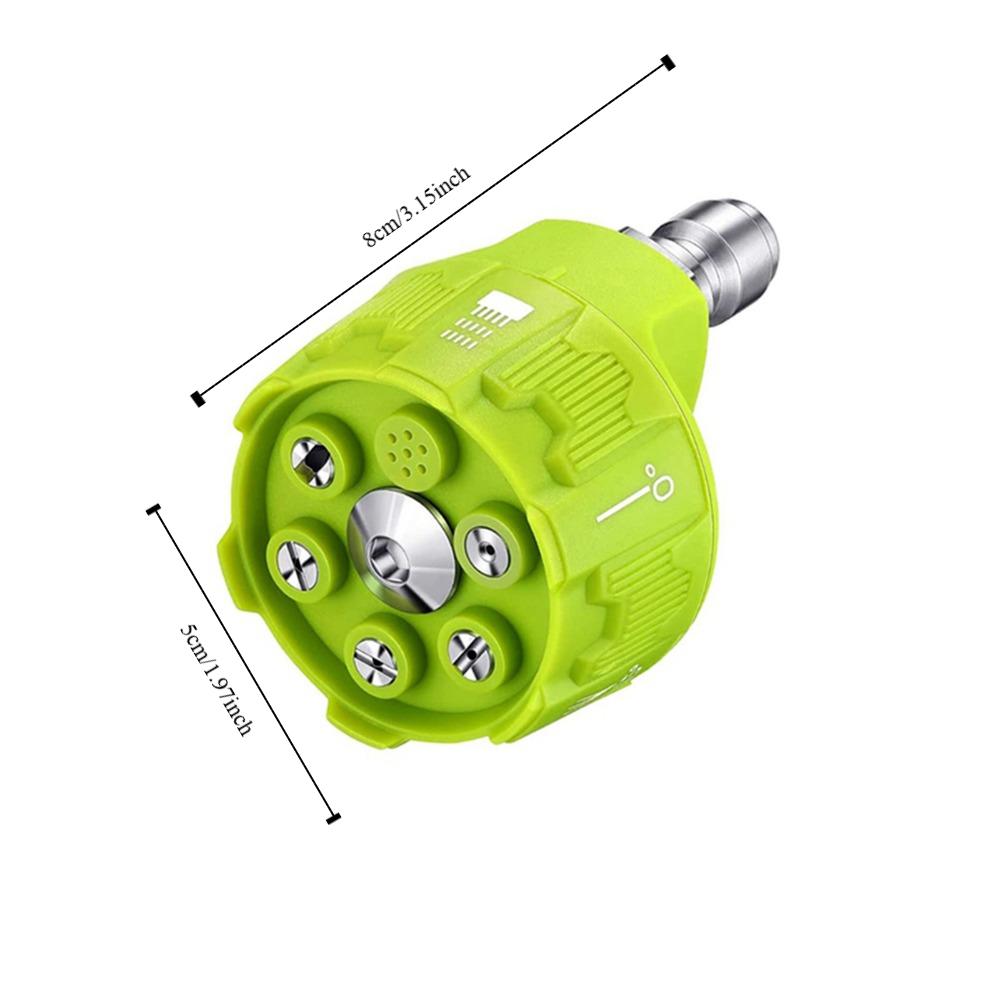 6in1 Pressure Washer Nozzle 1/4Inch Spray Head New Washer Nozzle