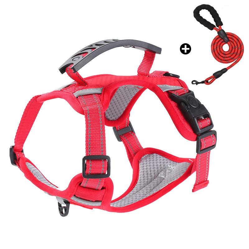 Собачья тяговая веревка жилетного типа для собак малых и средних пород, шиба-ину, корги, щенок, регулируемая нагрудная шлейка, веревка для выгула собаки