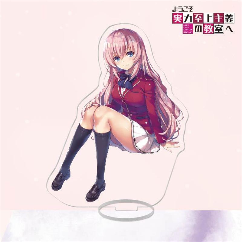 Аниме Класс элитных фигурок, подставка для модели, тарелка Ayanokouji Kiyotaka Horikita Suzune Sakura Airi, акриловая доска