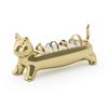 Official Cat Ring Holder, Gold, Jewelry Storage, Accessory Storage, W3.7 X D12 X H5.3cm
