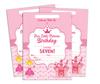 Darling Souvenir Pink Birthday Invitation Card Printable Elegant Fill or Write In Blank Party Invites 28 Pcs 5 X 7 Inches
