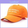 America Great Make Again Maga Hat Donald Trump Republican Adjustable Cap Red