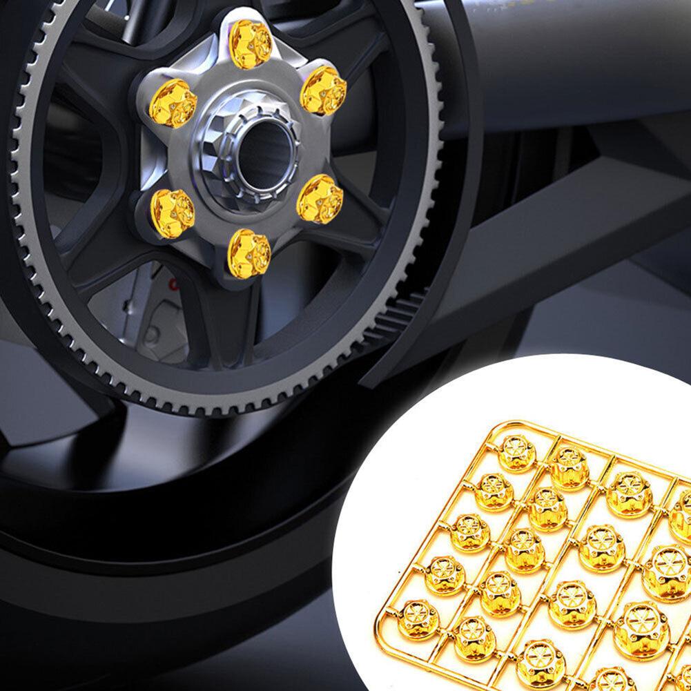 Universal Motorcycle Screw Cap Covers 30 Pieces Set for All Bike Models