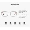 Retro Photochromic Myopia Glasses Neutral New Fashion HD Blue Light Blocking Glasses Discoloration Lens Eyeglasses 0 TO -4.0
