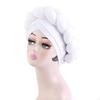 African Turban for Women Headwear Cap Braid Hair Cover Beanie Head Wrap Muslim Headscarf Wedding