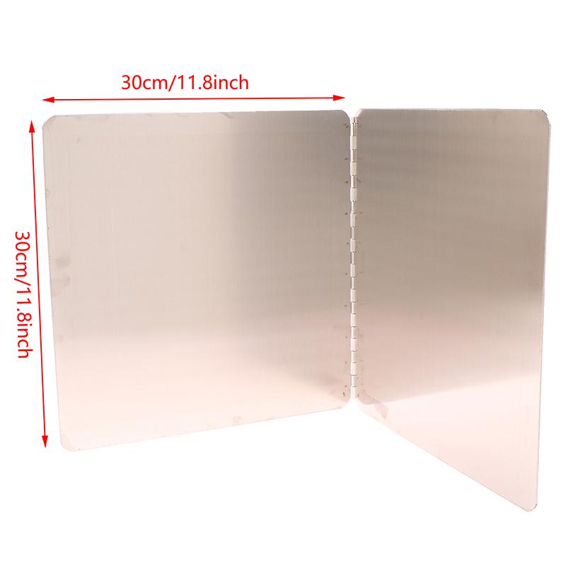 Oil Splatter Guard Grease For Gas Stove Oil Frying Splash Guard Stainless Steel