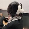 Коготь из искусственного меха, кроличья шерсть, большая шпилька для заколки на затылке, темпераментный зажим, новый милый плюшевый зажим для волос, когтеточка для волос в виде конского хвоста