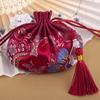 Chinese Style Chinese Style Jewelry Storage Bag Tassel Drawstring Bag  Party