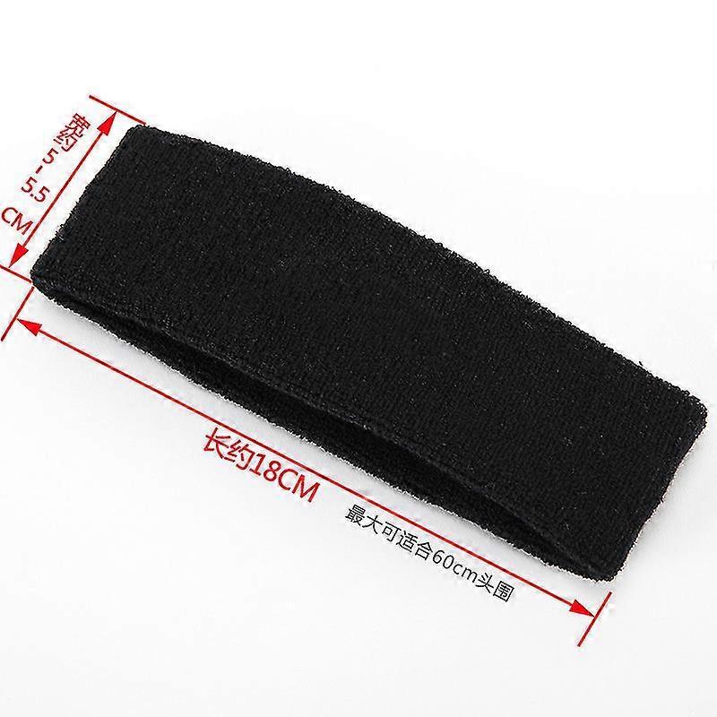 10pcs Sports Headbands Sweatbands, Elastic Hairbands Non-slip Moisture Wicking Cotton Headbands