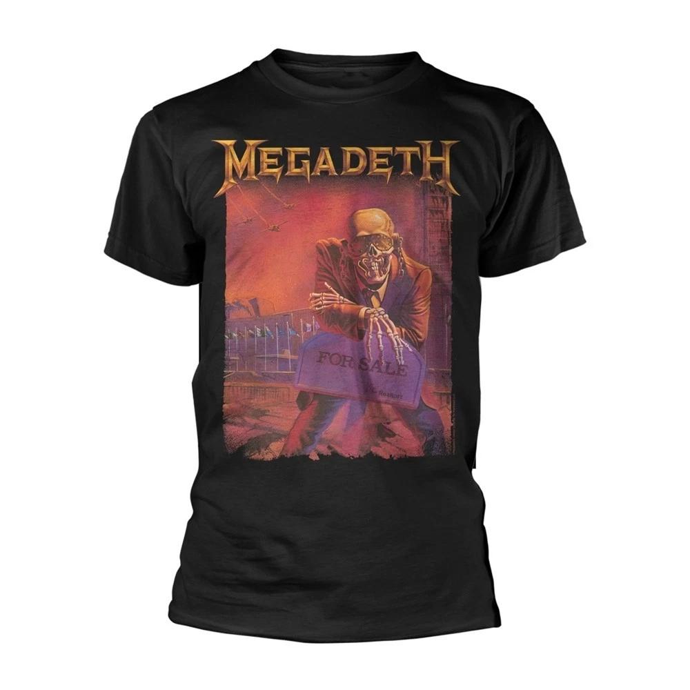 Черная футболка Megadeth 'Peace Sells' - НОВАЯ