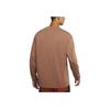 Jordan Flight Essentials Embroidered Lettering Loose Round Neck Long Sleeve T-Shirt Unisex Tops Vintage-Brown DN4428-256