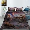 Dinosaur Series Polyester Bedding Two Or Three-Piece 3D Digital Printing