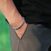 Jbans Классический браслет-цепочка из хирургической стали со сладким плетением (C1902-Ac552Sv)