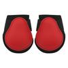 1 Pair Horse Hind Leg Boots Horse Tendon Boots for Jumping Running High Speed SportsRed Hind Legs M