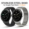 Ремешок из нержавеющей стали для Google Pixel Watch 4 45 мм Мужской металлический ремешок для Google Watch Pixel 3 45 мм Аксессуары для браслета класса люкс