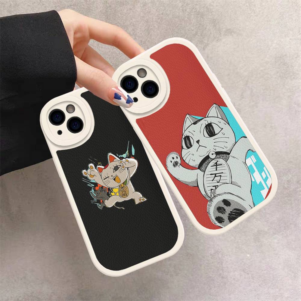 СМЕШНОЙ DAN DA DAN Кожаный чехол для телефона для IPhone 16 16e 15 14 13 12 11 Pro Max Plus Mini Чехол