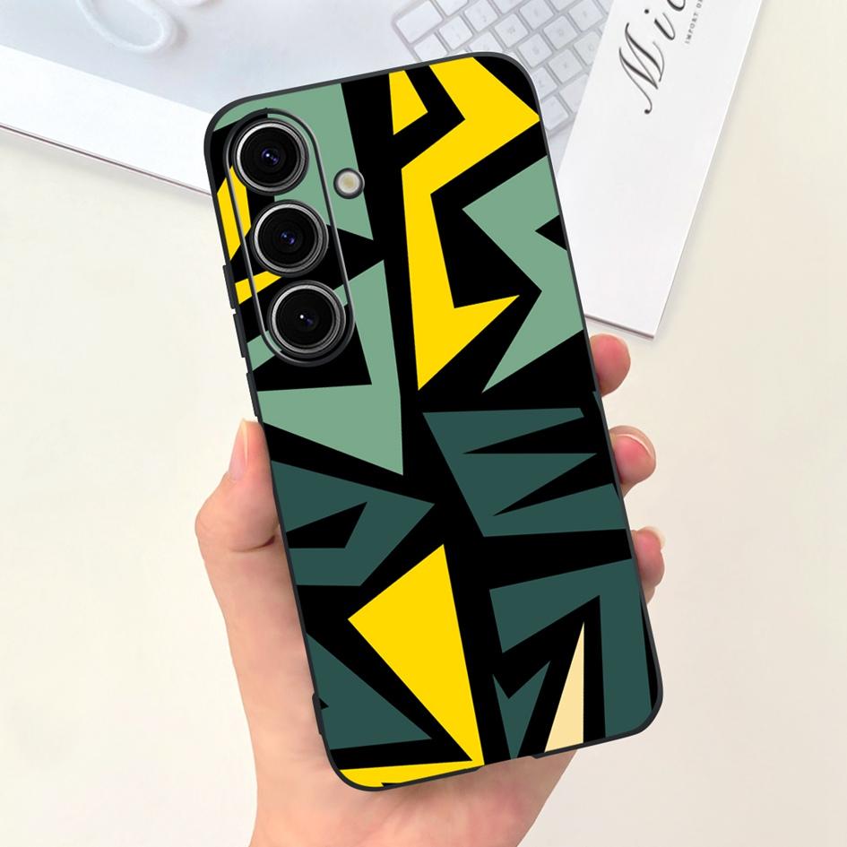 Чехол для Samsung Galaxy S24 Plus Милый Желтый Утенок Астронавт Матовый Силиконовый Мягкий Чехол для Samsung S 24 S24 Ultra S24+ 5G Funda