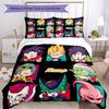 3PC Custom Name Dragon Ball Characters Bedding Set Printed Bedding Set Duvet Cover Closure Includes 1 Duvet Cover & 2 Pillowcases for All Seasons Bedr