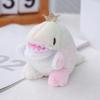 Soft Plush Dinosaur Keychain Adorable Stuffed Toy For Bags And Backpacks Cute