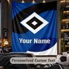 TapestryHamburger SV Custom Name Text Personalized Wall Hanging Tapestry Home Wall Decor