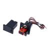 Bass Pickup DIY Set - Black 9V Battery Case Cover Box for Acoustic Guitar