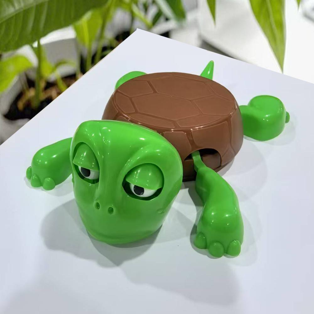 Panicked Turtle Coaster 3D Printed Cup Mat Insulation Pad Home/Office Decorative Cup Pad Mug Holder With Funny Expression