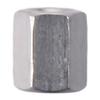 10Pcs Silver Tone Hex Coupling Nuts 304 Stainless Steel Metric Size Durabl Hex Rod Coupling Nut