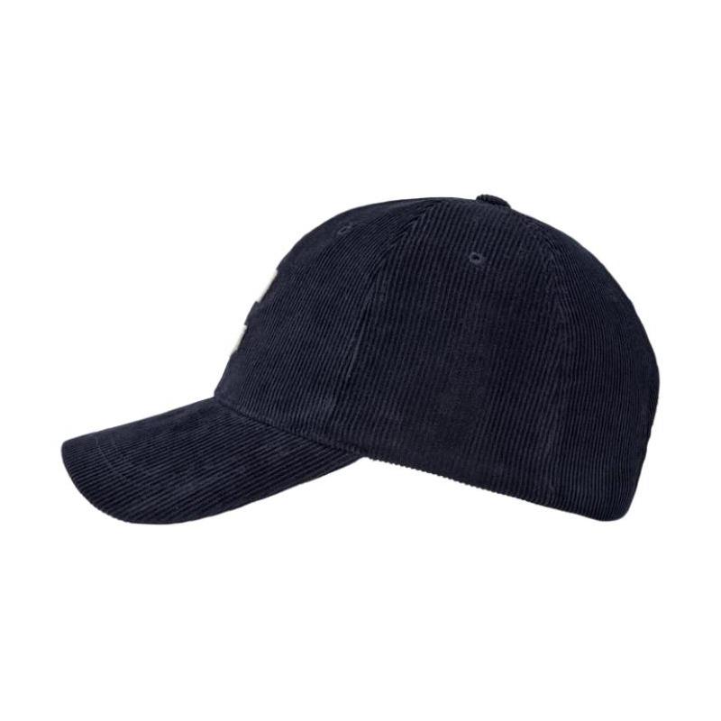 MLB Brand logo cotton baseball cap unisex couple style navy blue 3ACPWC156-45NYS